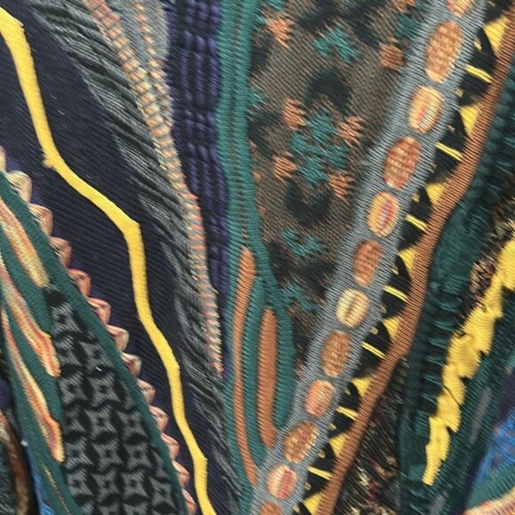 Vintage TUNDRA CANADA Sweater 3D XL Y2K Cosby COOGI - Picture 6 of 8